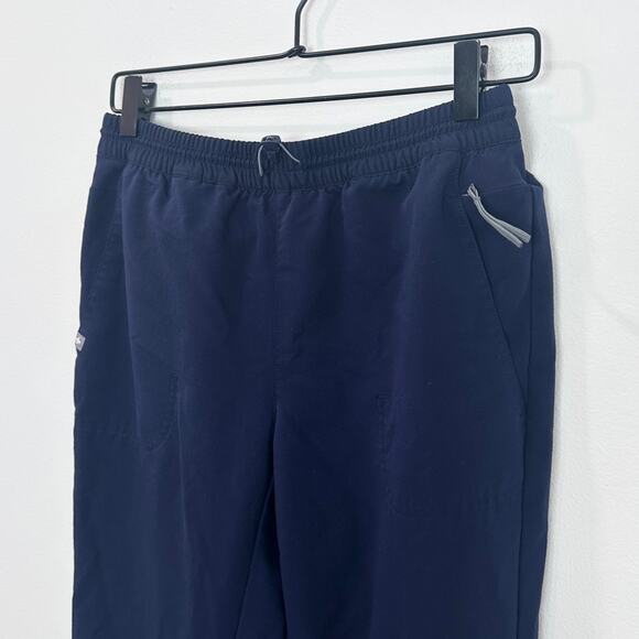 Figs Women's Navy Blue Cord Lock Jogger Scrub Pants W2OSW2030 size XS - Picture 3 of 6